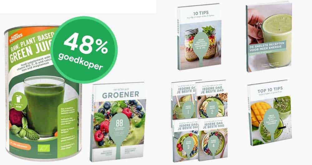 green juice superfoodies bonussen